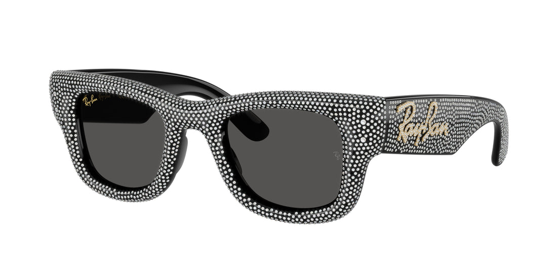 Gafas de sol ray-ban rb4940bp wayfarer puffer 686587 negro square unisex talla 47mm - Vista principal
