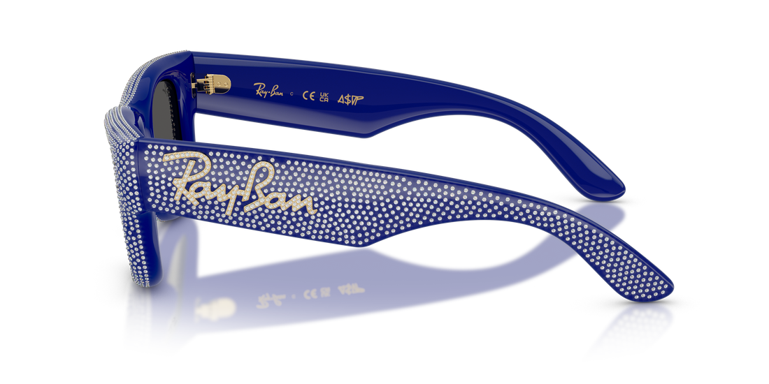 Gafas de sol ray-ban rb4940bp wayfarer puffer 686787 azul square unisex talla 47mm - Vista de detalle