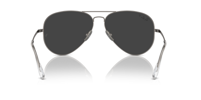 RAY-BAN RB8089 AVIATOR TITANIUM 165/48 62