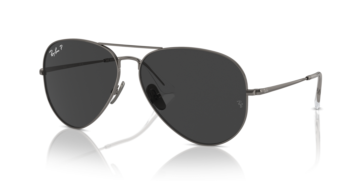 RAY-BAN RB8089 AVIATOR TITANIUM 165/48 62