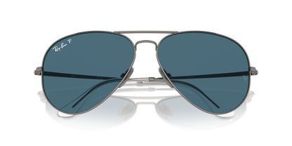 RAY-BAN RB8089 AVIATOR TITANIUM 165/S2 58