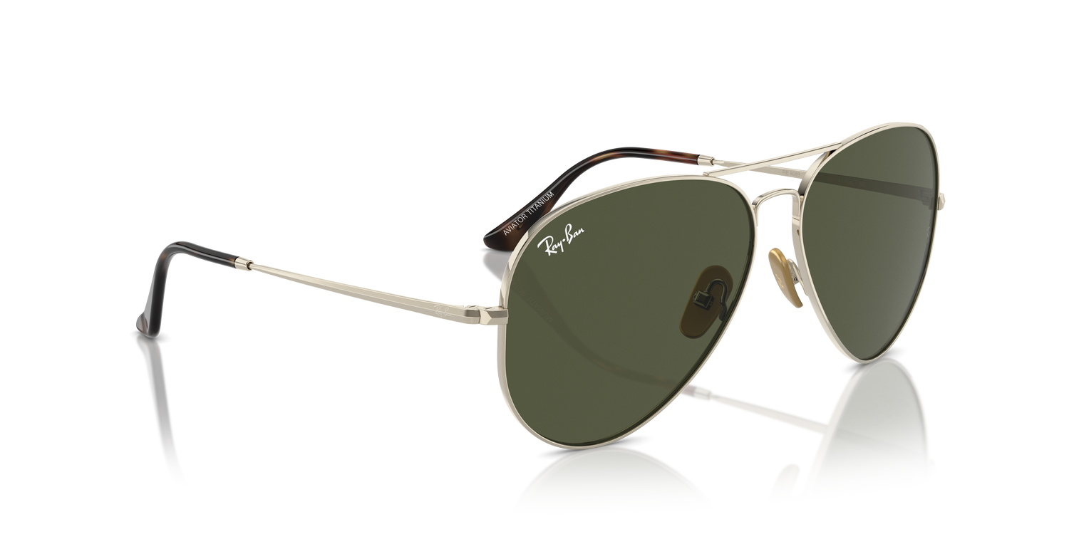 RAY-BAN RB8089 AVIATOR TITANIUM 926531 58
