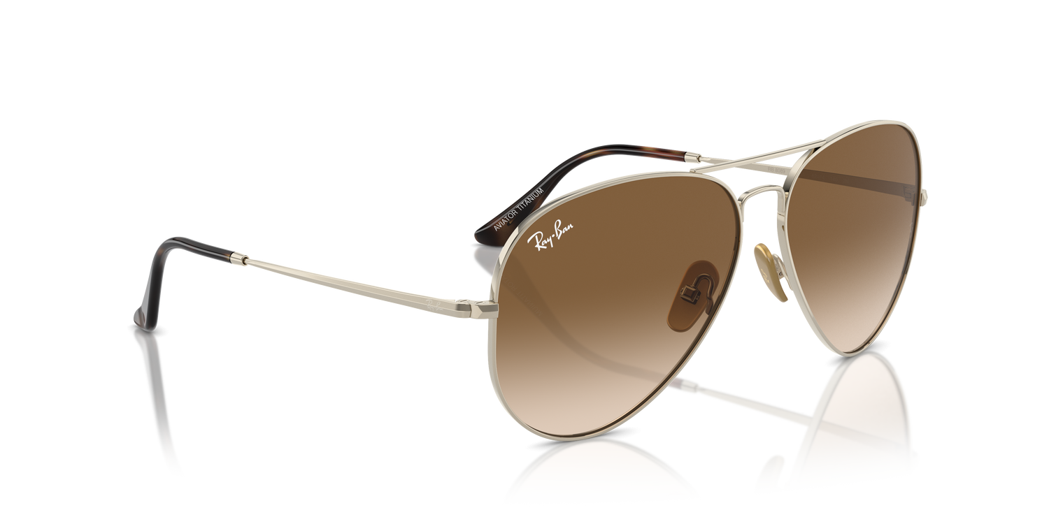 RAY-BAN RB8089 AVIATOR TITANIUM 926551 62