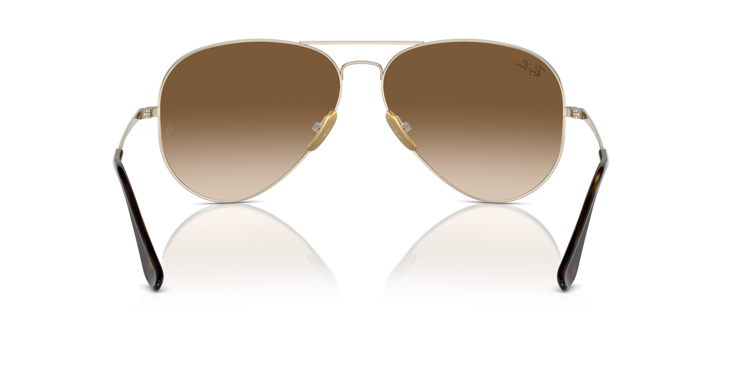 RAY-BAN RB8089 AVIATOR TITANIUM 926551 58
