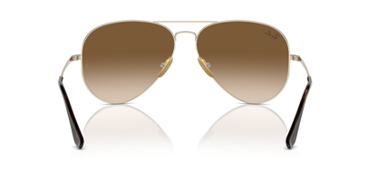 RAY-BAN RB8089 AVIATOR TITANIUM 926551 58