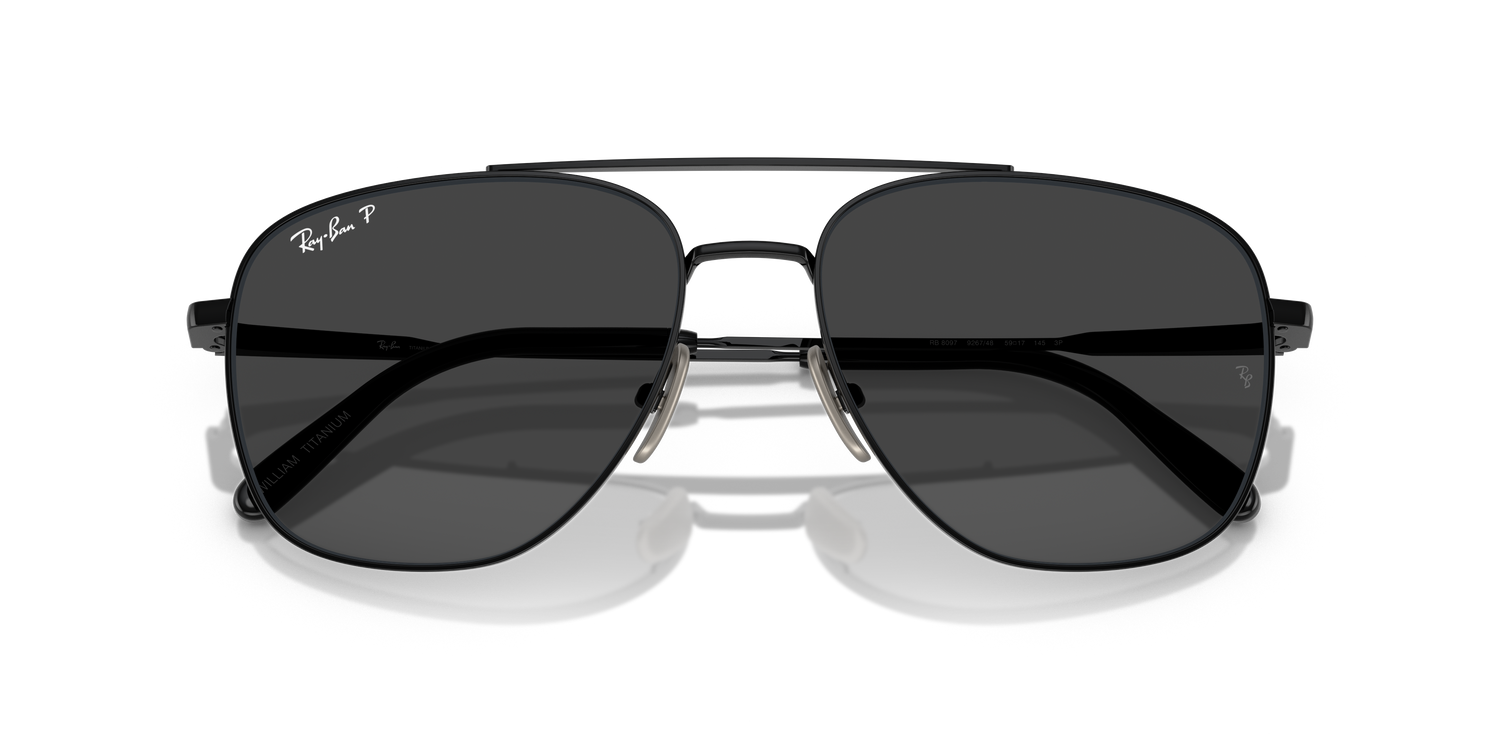 RAY-BAN RB8097 WILLIAM TITANIUM 926748 59