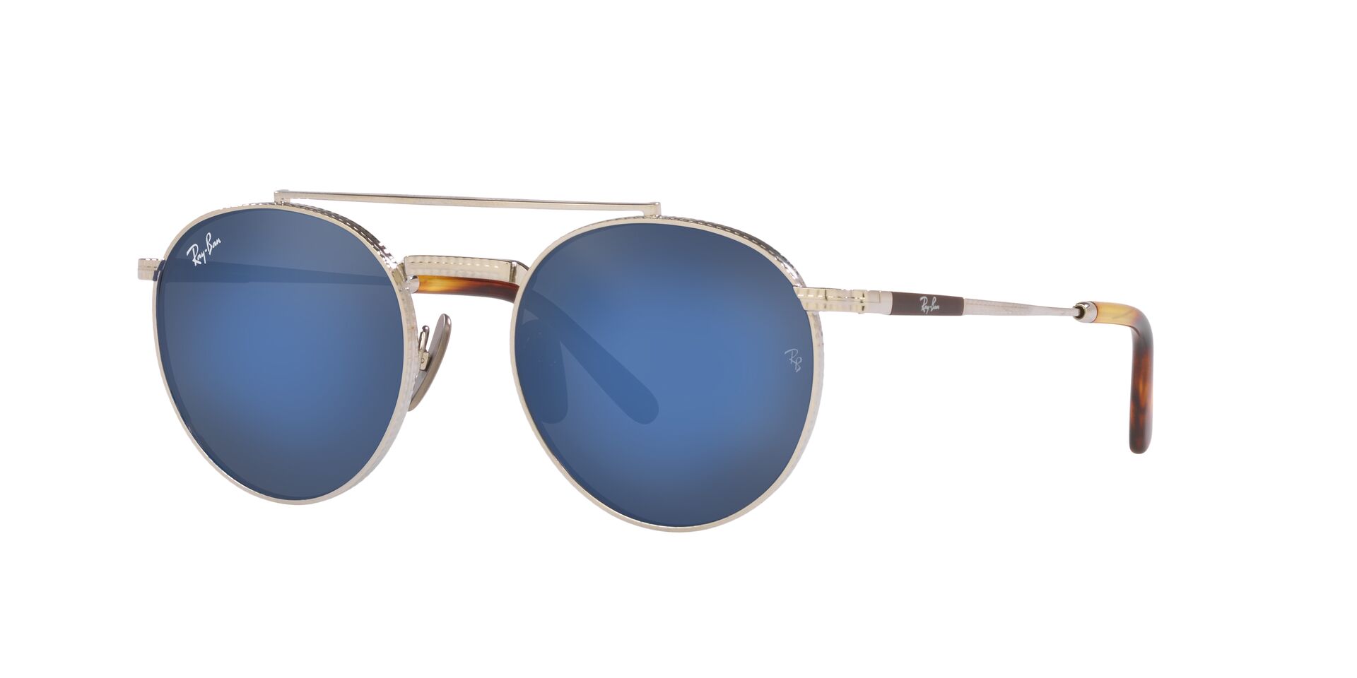 RAY-BAN RB8237 ROUND II TITANIUM 3139O4 53 - 15