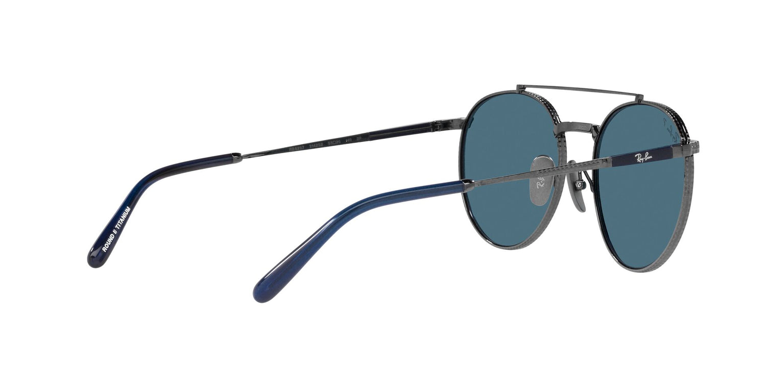 RAY-BAN RB8237 ROUND II TITANIUM 3142S2 53 - 11