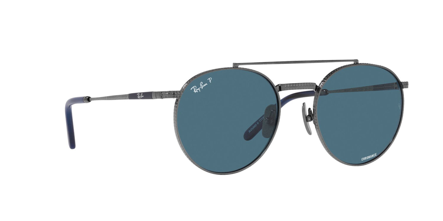 RAY-BAN RB8237 ROUND II TITANIUM 3142S2 53 - 14