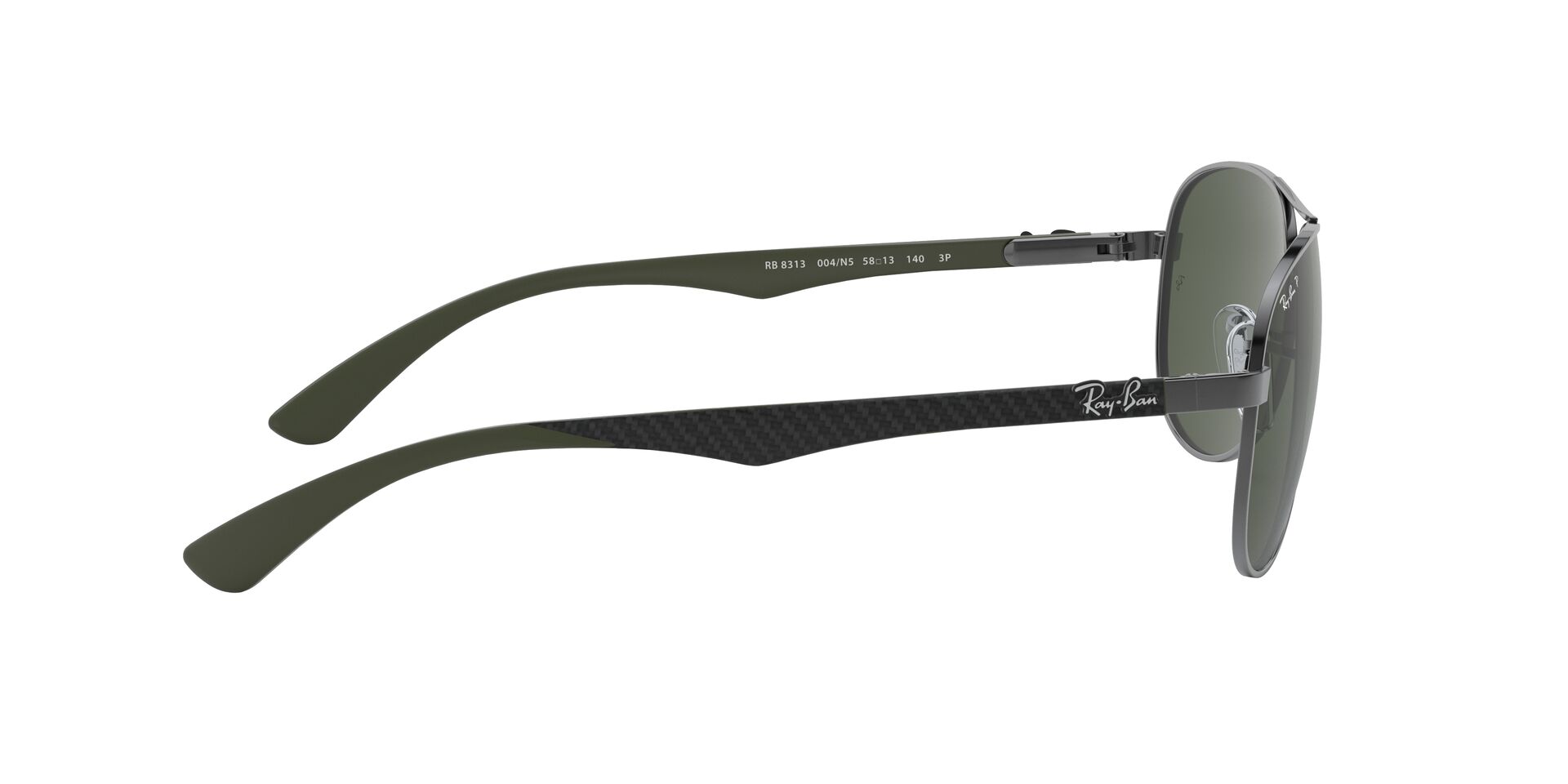 RAY-BAN RB8313 CARBON FIBRE 004/N5 61