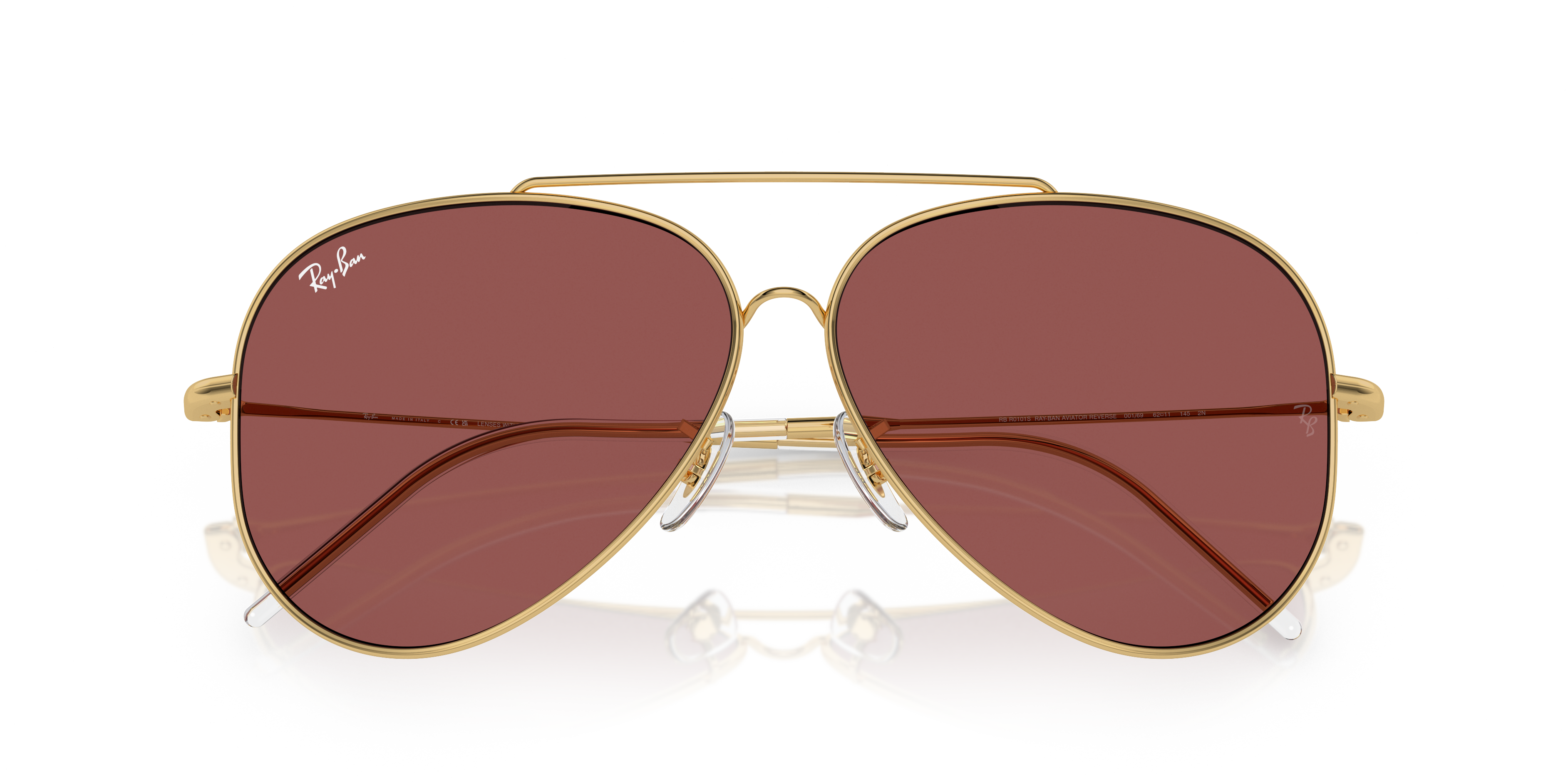 RAY-BAN RBR0101S AVIATOR REVERSE 001/69 62