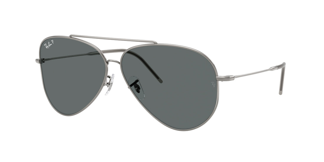 Óculos de sol ray-ban rbr0101s aviator reverse 004/81 gris pilot . tamanho 62mm - Vista principal