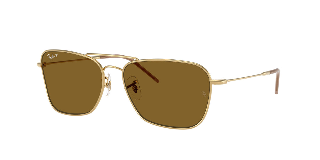 Óculos de sol ray-ban rbr0102s caravan reverse 001/83 'square' square unisex tamanho 58mm - Vista principal