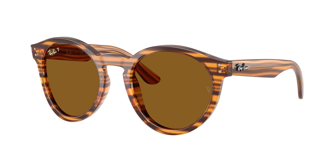 Óculos de sol ray-ban rbr0505s 679183 marron pantos unisex tamanho 52mm - Vista principal