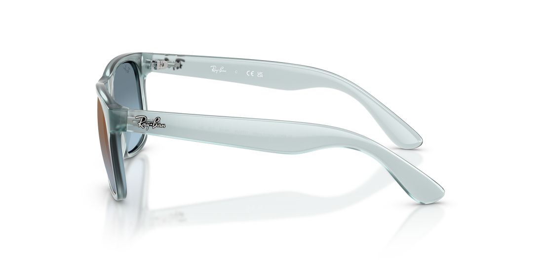 Gafas de sol ray-ban junior rj9069s junior justin 7223u0 azul square infantil talla 48mm - Vista de detalle