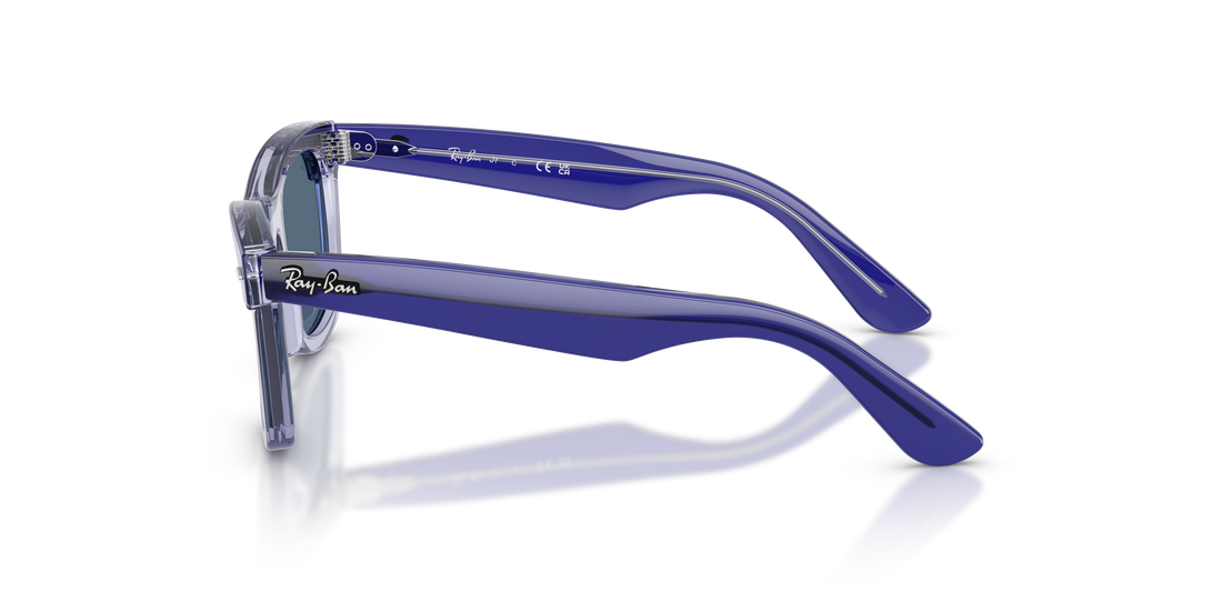 Sunglasses ray-ban junior rj9140s 721280 azul square infantil size 45mm - Detailed view