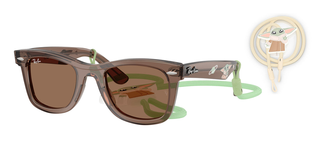 Occhiali da sole ray-ban junior rj9140s 722773 square infantil taglia 45mm - Vista principale