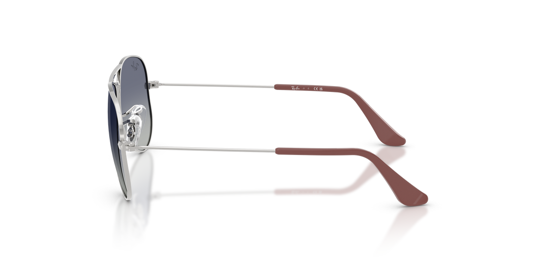 Sunglasses ray-ban junior rj9506s junior aviator 212/4l plateado pilot infantil size 52mm - Detailed view