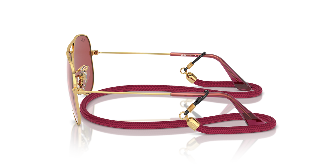 Sunglasses ray-ban junior rj9506s junior aviator 223/b5 dorado pilot unisex size 52mm - Detailed view