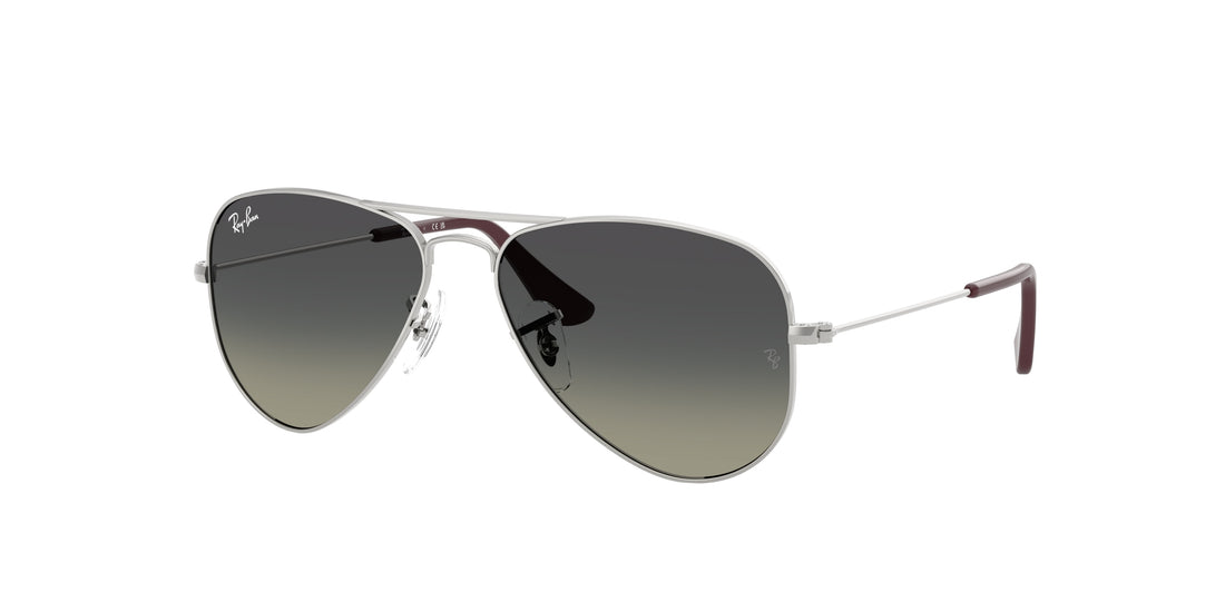 Sunglasses ray-ban junior rj9506s junior aviator 302/11 plateado pilot infantil size 50mm - Main view