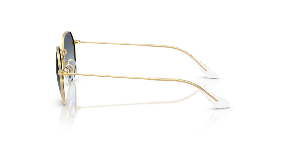 Sunglasses ray-ban junior rj9565s junior jack 223/v1 oro irregular infantil size 47mm - Detailed view