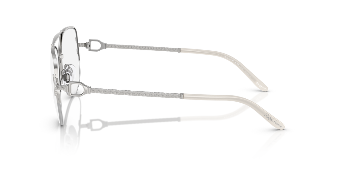 Brillen ralph lauren rl5127 9001 plateado pilot femenino größe 56mm - Detailansicht