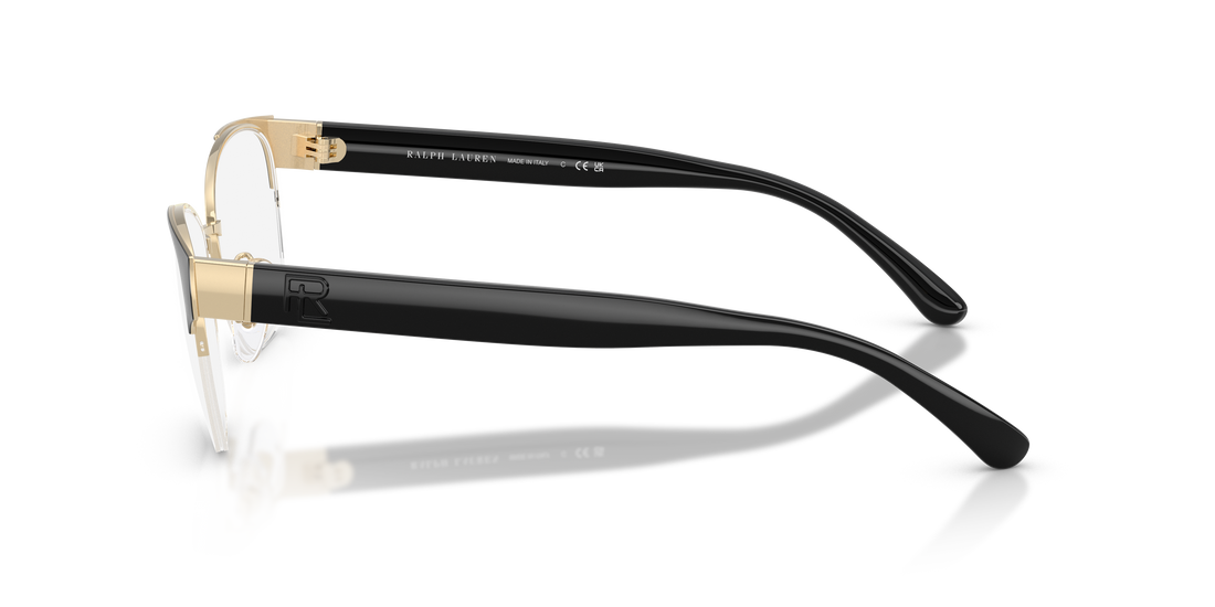 Occhiali da vista ralph lauren rl5132 9452 oro cat eye femenino taglia 53mm - Vista dettagliata