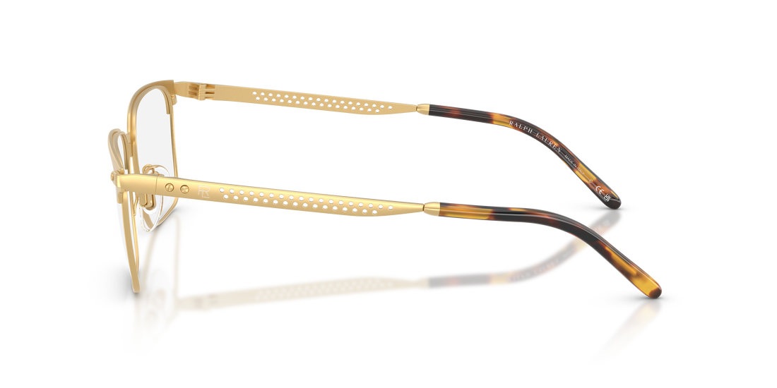 Occhiali da vista ralph lauren rl5133 9477 oro square masculino taglia 54mm - Vista dettagliata