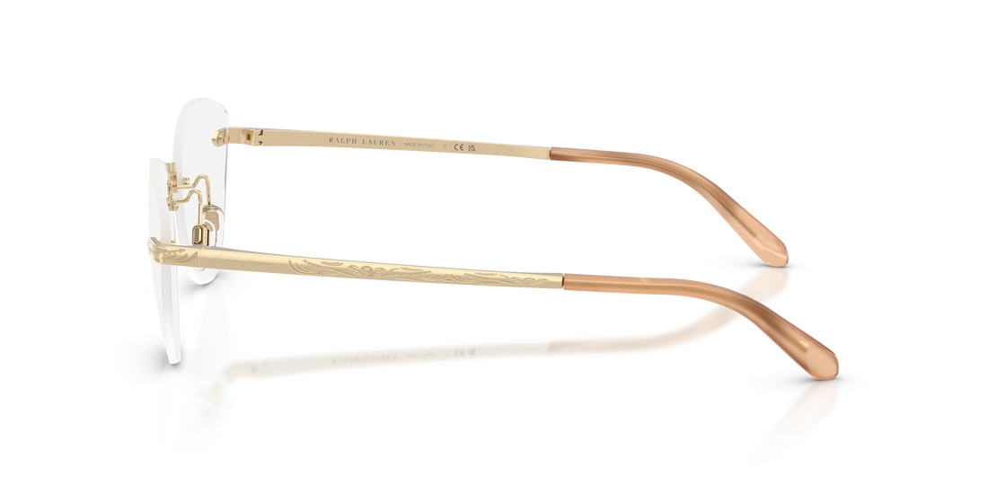 Occhiali da vista ralph lauren rl5134 9116 dorado cat eye femenino taglia 54mm - Vista dettagliata