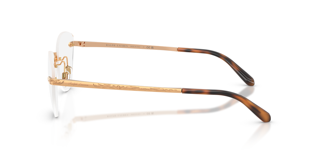 Occhiali da vista ralph lauren rl5134 9153 dorado cat eye femenino taglia 54mm - Vista dettagliata