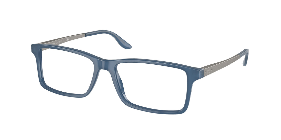 Occhiali da vista ralph lauren rl6128 5377 azul rectangular masculino taglia 55mm - Vista principale