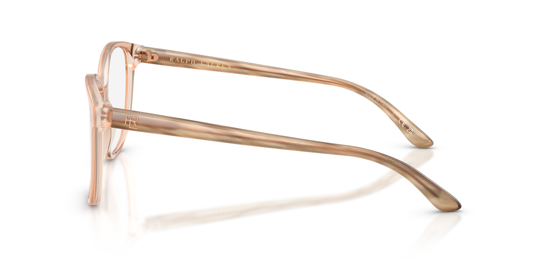 Occhiali da vista ralph lauren rl6222 6110 rosa cat eye femenino taglia 52mm - Vista dettagliata