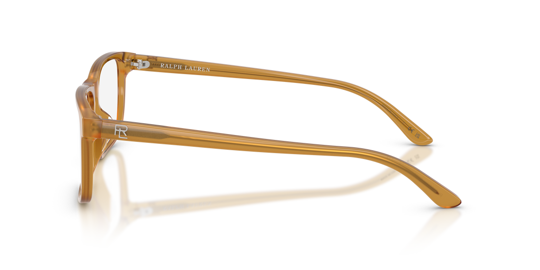 Occhiali da vista ralph lauren rl6225u 5275 havana rectangular masculino taglia 54mm - Vista dettagliata