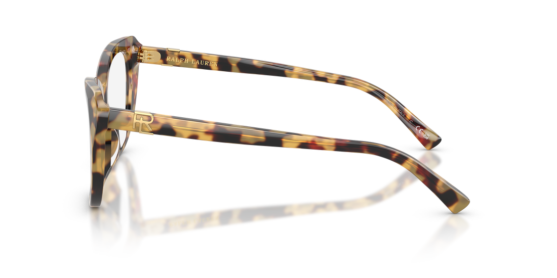 Occhiali da vista ralph lauren rl6232u 5004 marron cat eye femenino taglia 54mm - Vista dettagliata