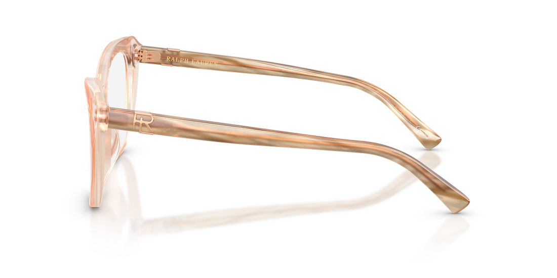 Occhiali da vista ralph lauren rl6232u 6110 rosa cat eye femenino taglia 52mm - Vista dettagliata