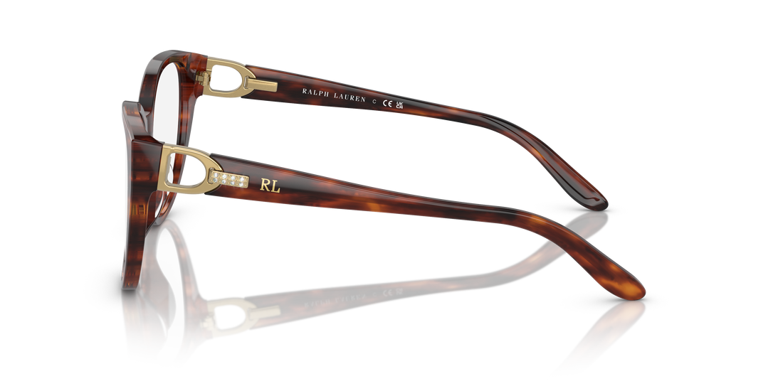 Óculos graduados ralph lauren rl6234bu 5007 femenino tamanho 53mm - Vista de detalhe
