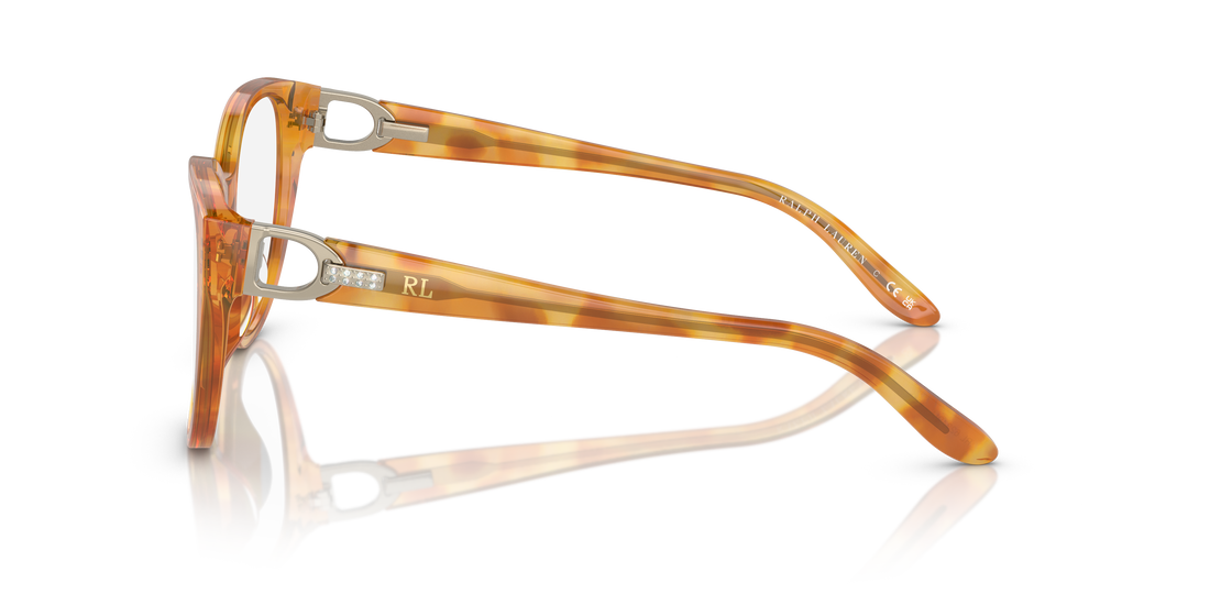 Óculos graduados ralph lauren rl6234bu 6051 femenino tamanho 53mm - Vista de detalhe