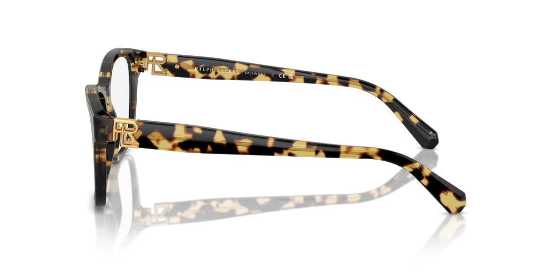 Lunettes de vue ralph lauren rl6243 5004 marron cat eye femenino taille 54mm - Vue détaillée