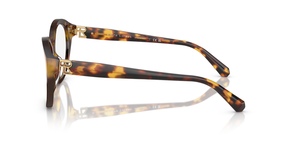 Occhiali da vista ralph lauren rl6246u 5134 carey butterfly femenino taglia 53mm - Vista dettagliata