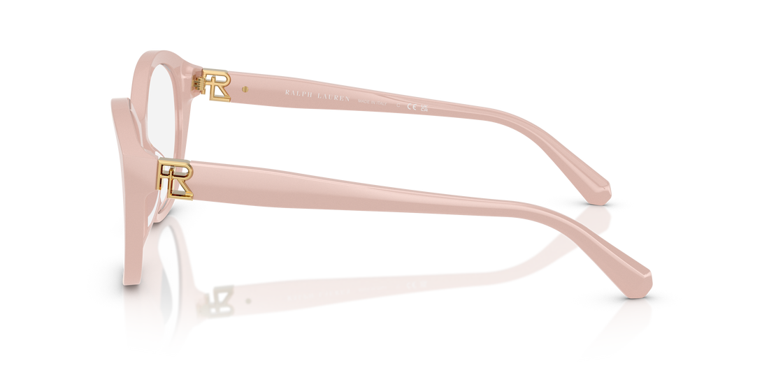 Occhiali da vista ralph lauren rl6246u 6053 rosa butterfly femenino taglia 55mm - Vista dettagliata