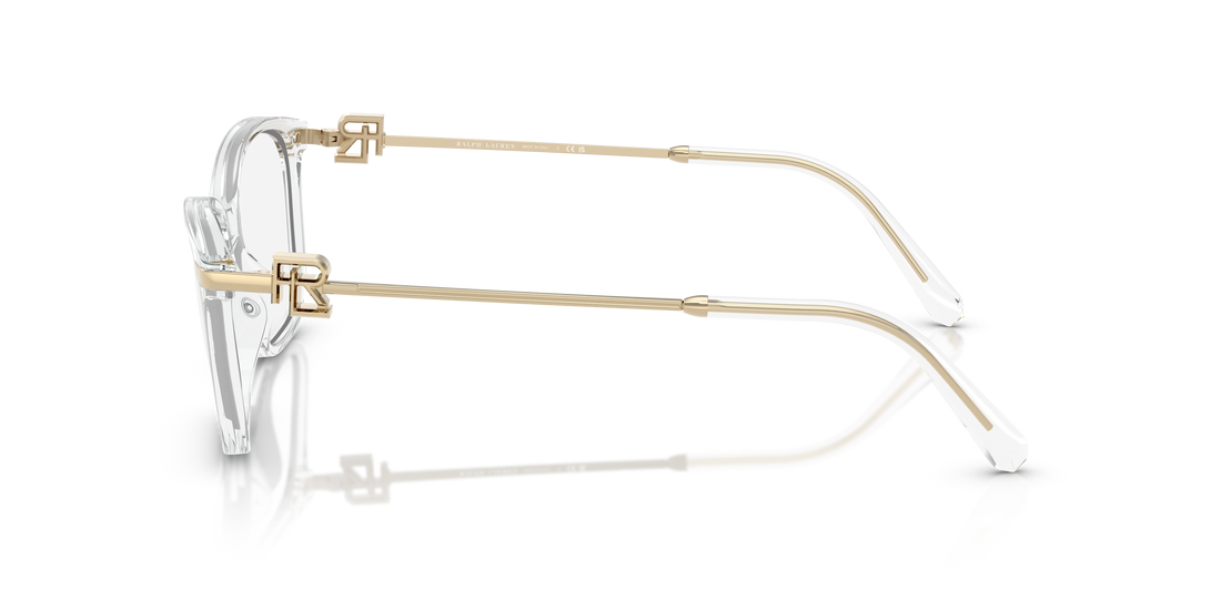 Occhiali da vista ralph lauren rl6247u 5002 transparente butterfly femenino taglia 55mm - Vista dettagliata