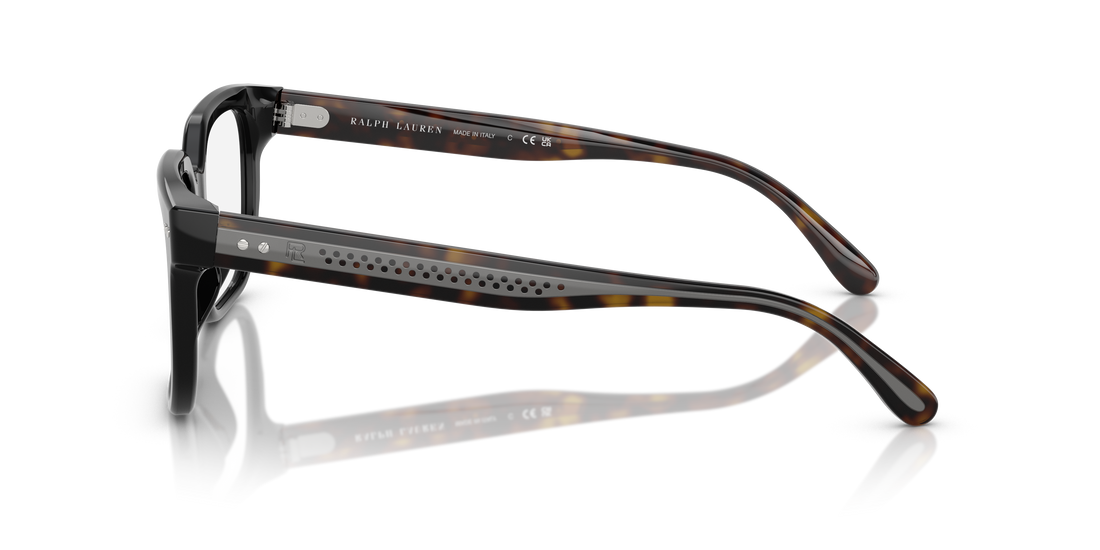 Occhiali da vista ralph lauren rl6249u 5241 negro rectangular masculino taglia 51mm - Vista dettagliata