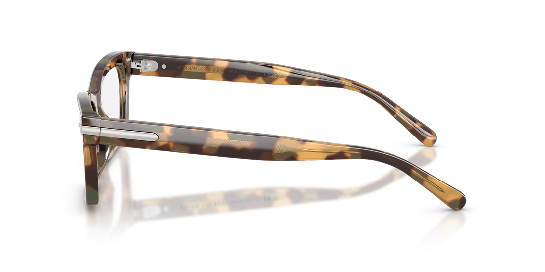 Occhiali da vista ralph lauren rl6255u 6178 marron rectangular femenino taglia 55mm - Vista dettagliata