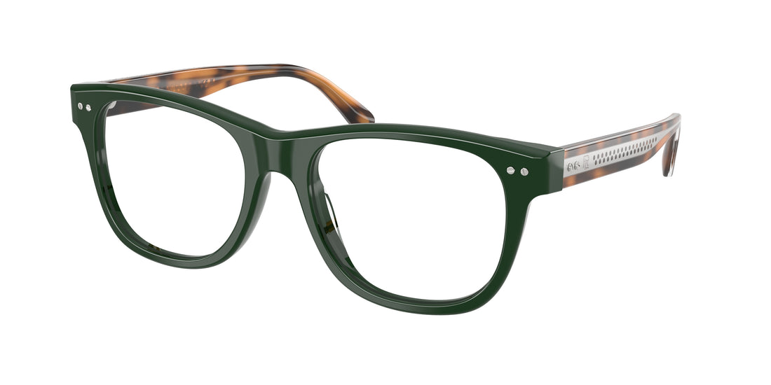 Occhiali da vista ralph lauren rl6260u 6140 verde square masculino taglia 54mm - Vista principale