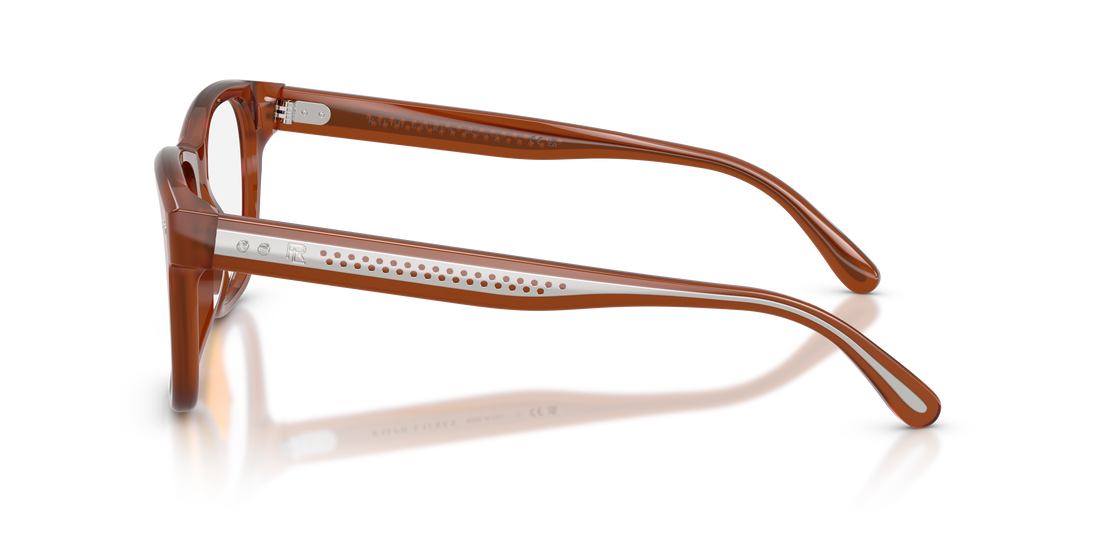 Occhiali da vista ralph lauren rl6260u 6306 marron square masculino taglia 54mm - Vista dettagliata