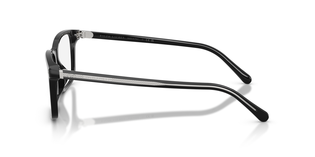 Brillen ralph lauren rl6264u 5001 negro oval masculino größe 56mm - Detailansicht