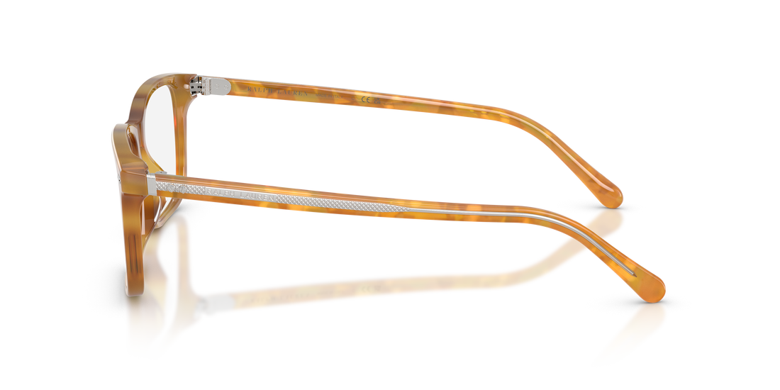 Brillen ralph lauren rl6264u 6185 havana oval masculino größe 54mm - Detailansicht