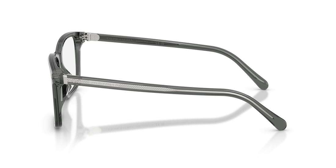 Occhiali da vista ralph lauren rl6264u 6347 gris oval masculino taglia 56mm - Vista dettagliata