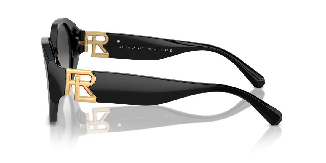 Gafas de sol ralph lauren rl8220 the juliette 50018g negro butterfly femenino talla 54mm - Vista de detalle