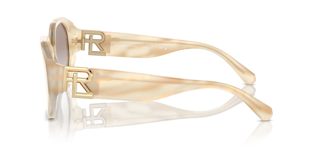 Gafas de sol ralph lauren rl8220 the juliette 61766e marron butterfly femenino talla 54mm - Vista de detalle